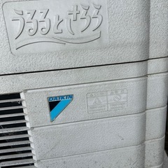 引き取り限定！ダイキンエアコンうるるとさらら200V20畳中古ジャンク品 の画像