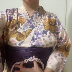 浴衣と帯３つの画像