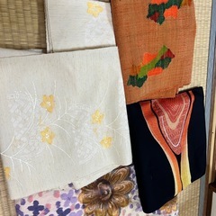 浴衣と帯３つの画像