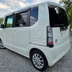 N-BOX☆G☆車検令和9年6月☆社外SDナビ☆CD☆DVD☆地デジ☆Bluetooth☆ETC☆前後ドライブレコーダー☆プラズマクラスター搭載エアコンの画像