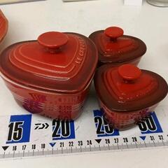0808-264 ル・クルーゼ　ミニココット3個セットの画像