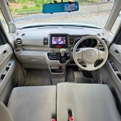 N-BOX☆G☆車検令和9年6月☆社外SDナビ☆CD☆DVD☆地デジ☆Bluetooth☆ETC☆前後ドライブレコーダー☆プラズマクラスター搭載エアコンの画像