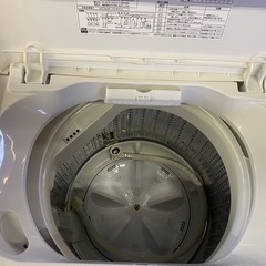 & 洗濯機　YAMADA SELECT ヤマダ　4.5kg YWM-T45H1 2021年製　動作確認済みの画像