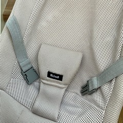 Richell バウンサー グレー メッシュ　ベビー用品の画像