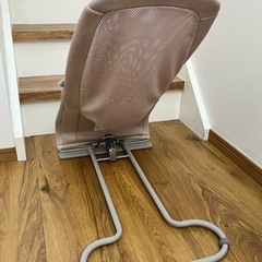 Richell バウンサー グレー メッシュ　ベビー用品の画像