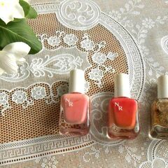 【新品】韓国で人気のNATURE REPUBLIC ネイルカラー、3本セット。の画像