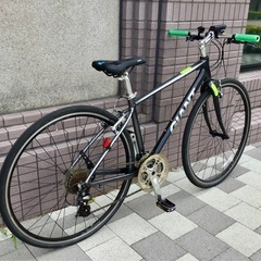 通勤　通学に1  シルバー　クロスバイク XS  2018年　自転車　GIANT 　 チェーン　シート新品　東京　仙川　武蔵野市　三鷹市　　京王線　仙川駅　中央線　吉祥寺駅　三鷹駅　　　　の画像