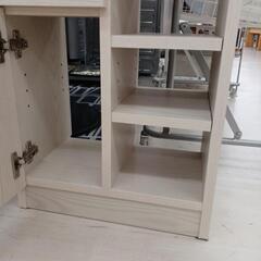 【ドリーム尾浜店】組立キャビネット　NA　※ハガレあり　高さ(H)80.5×幅 (W)40× 奥行(D)26.5(cm)の画像