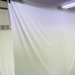 【美品】大型撮影スタンド &背景布&スマホ三脚の画像