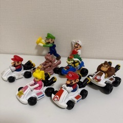 マリオカート＆マリオアンドルイージフィギュア　8体の画像