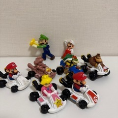 マリオカート＆マリオアンドルイージフィギュア　8体の画像