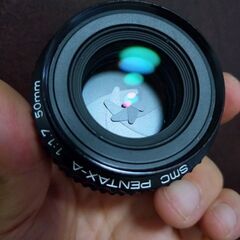 極上品　超希少　smc pentax-a 1:1.7 50mm の画像