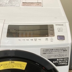 日立 ビッグドラム ドラム式洗濯機 洗濯10kg 乾燥6.0kg 風アイロン 自動お掃除機能付き 京都 大阪 滋賀 洗濯機　BD-SG100CLの画像