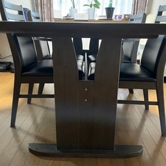 値下げ交渉可能 ダイニングテーブル 椅子の画像