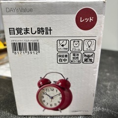 【目覚まし時計】【ニトリ】クリーニング済み【管理番号10808】野の画像
