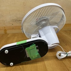 壁掛け扇風機 中古品 テクノス 30cm IR-WF30R の画像
