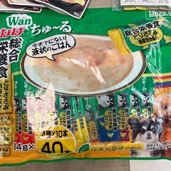 シニア犬ご飯セット（ちゅーる、粉ミルク他）の画像