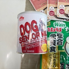 シニア犬ご飯セット（ちゅーる、粉ミルク他）の画像