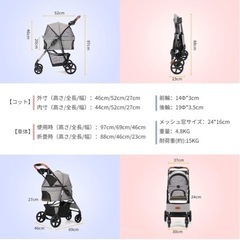 ペットカート の画像