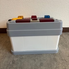 緊急車両ステーションとミニカーセットの画像