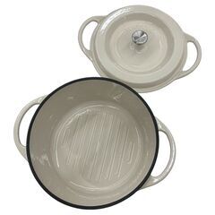 186001 現状品 Vermicular バーミキュラ 調理器具 ナチュラルベージュ [241202HM270291]の画像