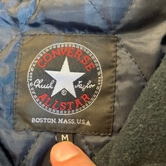 A2508-094 converse フリースパーカ レッド サイズ:M 毛玉有りの画像