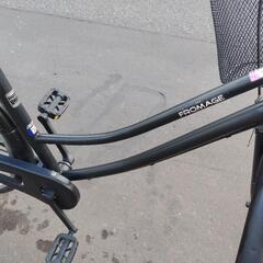 27インチ 🚲 中古 自転車 8,980円 🔑鍵新品 💡ライト付 新規防犯登録料コミ 887の画像