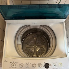 ハイアール洗濯機
の画像