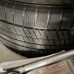 日産　フーガY51系　純正ホイール　18インチ　8J   +43   PCD114.3   245/50R18   ブリヂストン　VRX2   2020年製の画像