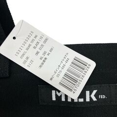 186000 現状品 MILKFED. ミルクフェド トートバッグ ブラック レディース [241225HM130040]の画像