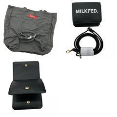 186000 現状品 MILKFED. ミルクフェド トートバッグ ブラック レディース [241225HM130040]の画像