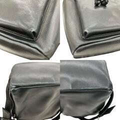 186001 agnes b. アニエスベー レザーバッグ サザビー MDA22971  ブラック agnes b. VOYAGE 牛革 レディース [250124HM240019]の画像