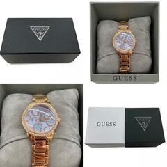 186000 Guess ゲス レディース腕時計 U0069L3　３Pcs set G85907、W0891L3  ゴールド Greta 2点まとめ売り [250124HM210061]の画像