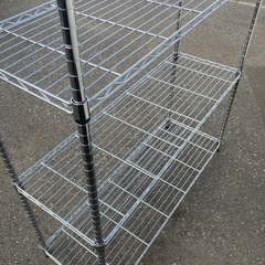 美品　メタルラック　幅約115cm奥約40.5cm高さ約181cmの画像
