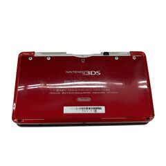186000 ジャンク品 任天堂 ／ Nintendo ニンテンドー ニンテンドー3DS CTR-001  レッド [241126HM150152]の画像