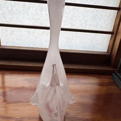 小樽ガラス 白鳥の置物の画像