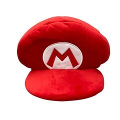 186000 現状品 USJ ユニバーサルスタジオジャパン キャラクター雑貨まとめ売り マリオ　ルイージ 被り物・メガネ 4点まとめ売り [250124HM030081]の画像