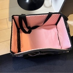 ペット用アイリスオーヤマ　ドライブボックス Mサイズ PDFW-50 ピンクの画像