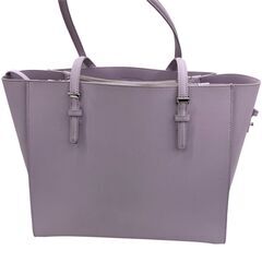 186001 現状品 Charles & Keith チャールズアンドキース トートバッグ Lilac パープル レザー レディース [250128HM130020]の画像