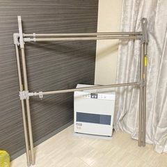 伸縮式洗濯物干しの画像