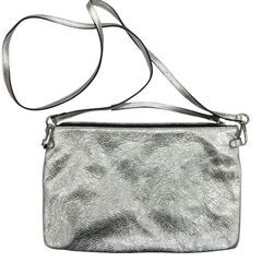 186001 現状品 GIANNI CHIARINI ジャンニキャリーニ ショルダーバッグ シルバー [250129HM040041]の画像