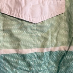オールドネービー　ボーダーの海パン 水着の画像
