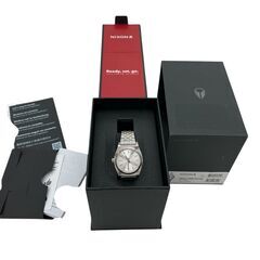 186000 現状品 NIXON ニクソン Small Time Teller A399-1920-00  シルバー [240826HM260027]の画像