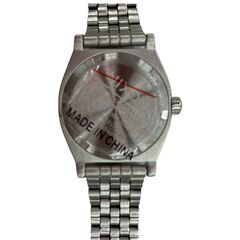 186000 現状品 NIXON ニクソン Small Time Teller A399-1920-00  シルバー [240826HM260027]の画像