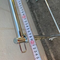 金属性　ハンガーラック　90センチの画像