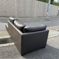 本革ソファの画像