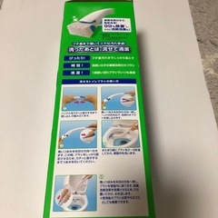 流せるトイレブラシ　ホワイトブロッサムの画像