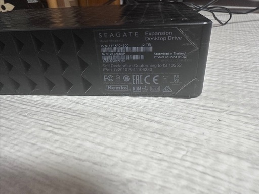中古　初期化済み
ハードディスク　HDD SEDGATE