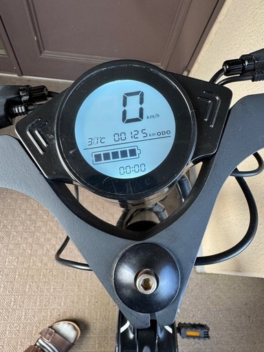 中華製ASKMY折り畳み自転車 ヒンジ式 動作確認のみ LEDライトアシスト