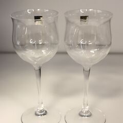 HOYA CRYSTAL　クレマチス　ワイングラス2個入り　CHP233Ｃの画像